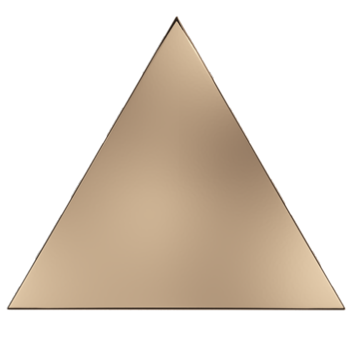 Evoke Traingle Layer Copper Glossy