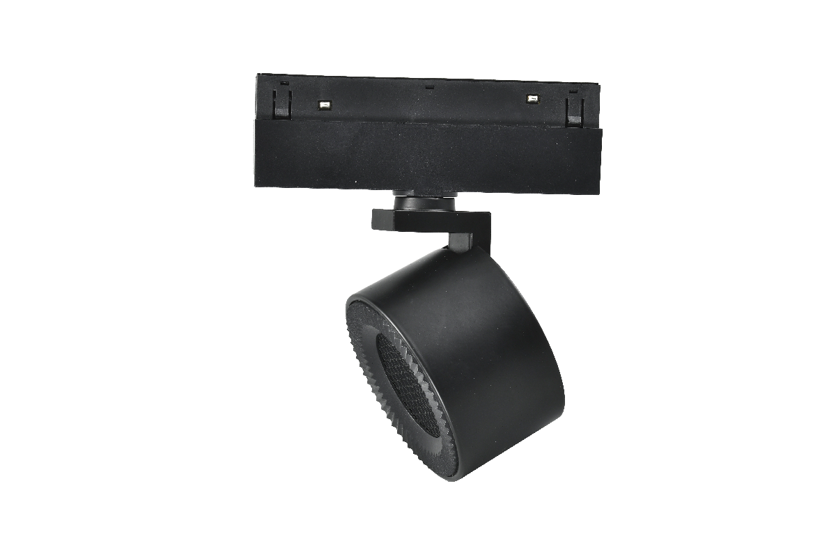 Трековый магнитный светильник iLedex Vision 4822-010-D82-12W-38DG-4000K BK (WALL WASHER)