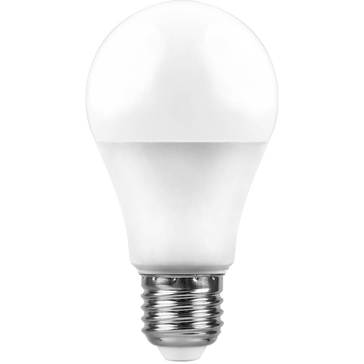 Лампа светодиодная Feron E14 9W 6400K Шар Матовая LB-550 25803