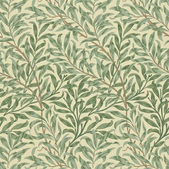 Обои Morris 216480 Willow Boughs Green