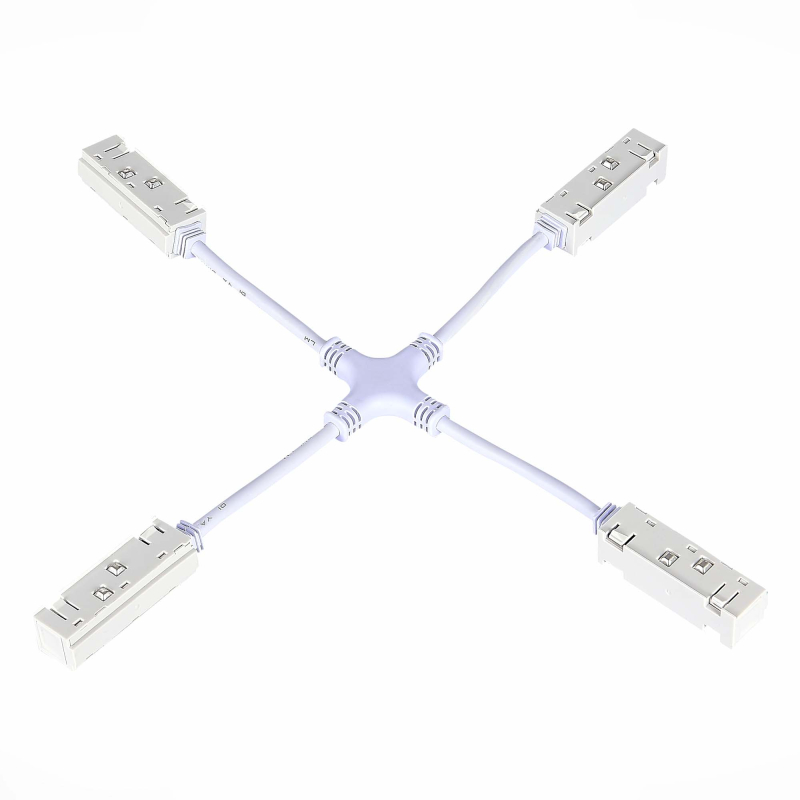 Коннектор питания X-образный для магнитного шинопровода ST Luce Skyline 48 ST006.569.00
