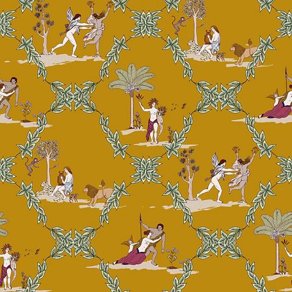 Обои Coordonne 8800054V Neo-Bucolic Mustard