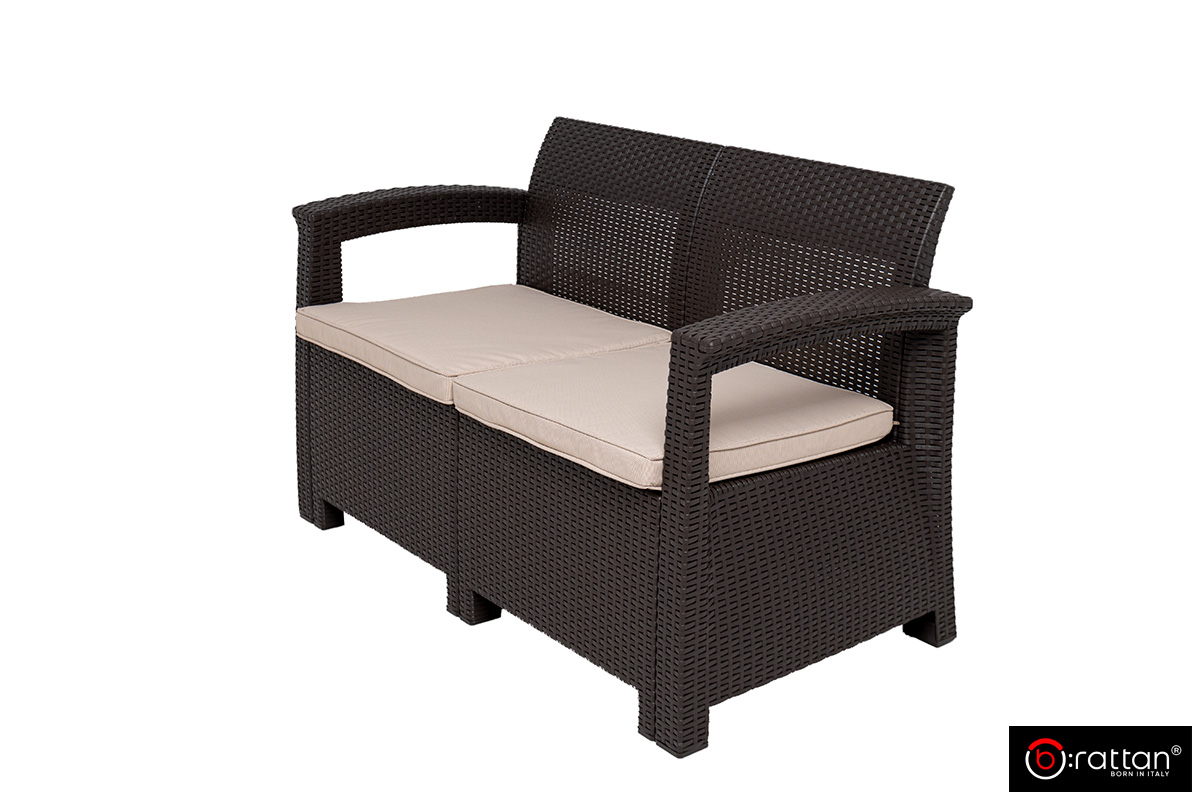 Комплект мебели Раттан Комфорт 4 / Rattan Comfort 4, венге