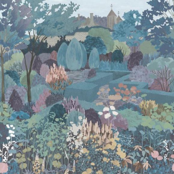 Обои Little Greene 0234CGTEAWI коллекции In the Garden