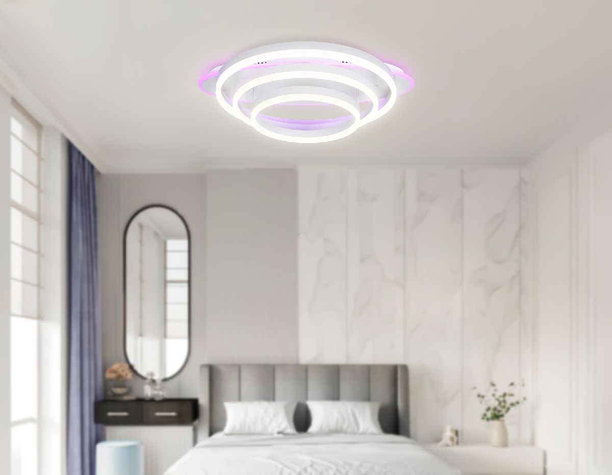 Потолочная люстра Ambrella Light Acrylica Disk FA8522