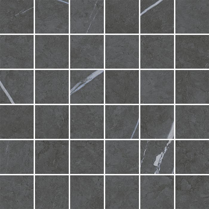 Metropolis Imperial Black Mosaico Nat 30x30