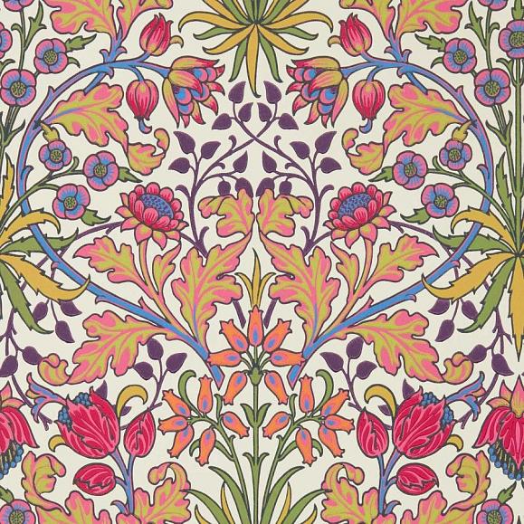 Обои Morris 510008 Hyacinth Cosmo Pink