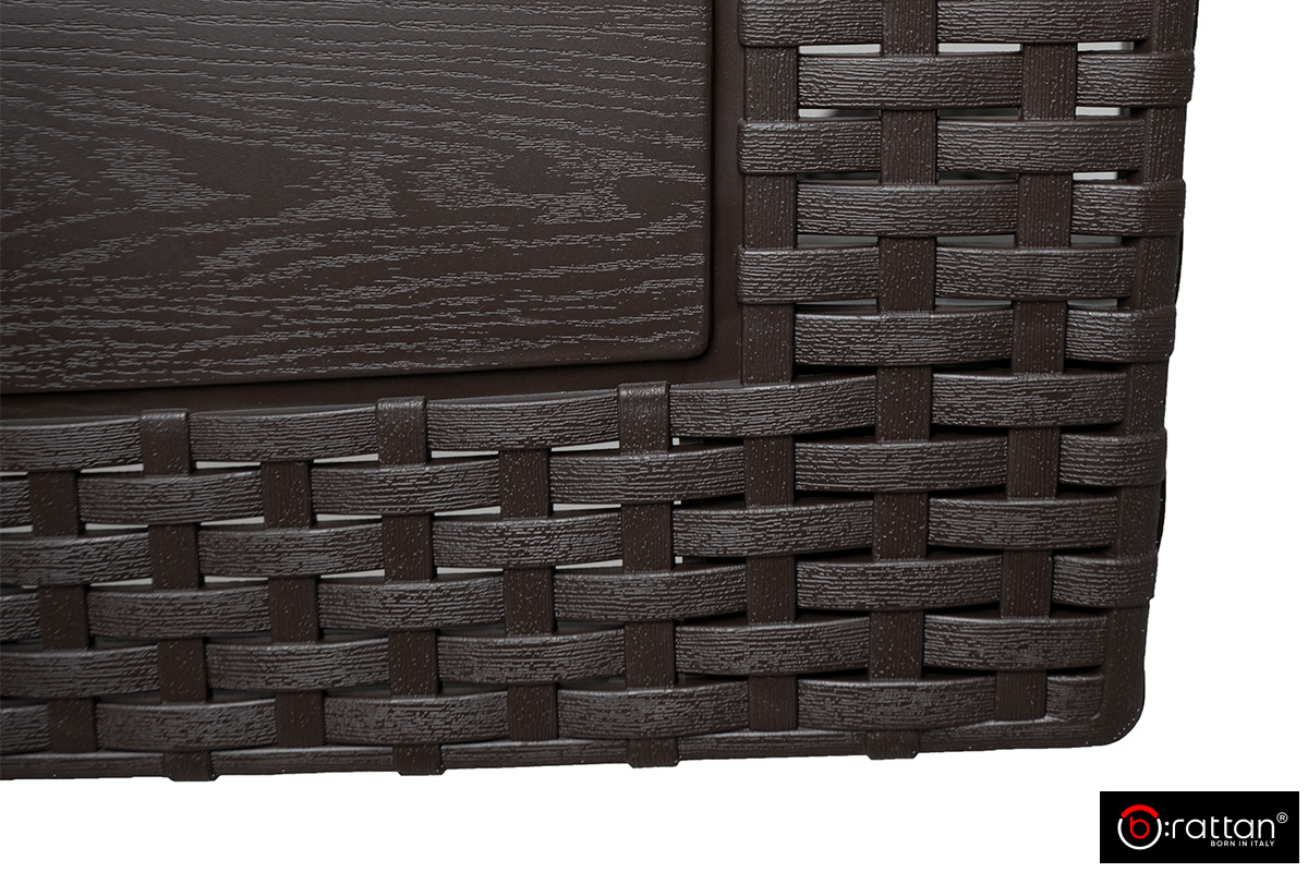 Комплект мебели Раттан Комфорт 4 / Rattan Comfort 4, венге