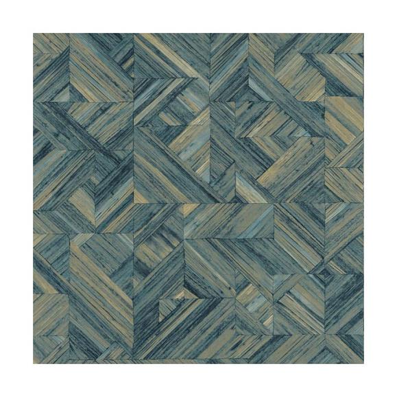 Обои Casadeco 88186789 Paille Bleu indigo