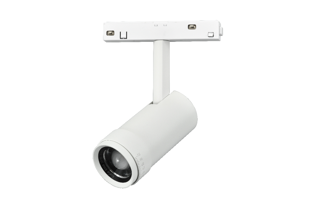 Трековый магнитный светильник iLedex Vision ZOOM 4822-020-D47-10W-10/60DG-3000K-WH
