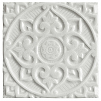 RELIEVE MANDALA ENERGY ASH GRAY 15x15 ADEH4016