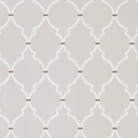 Обои Sanderson DART216335 Silver/Calico Empire Trellis