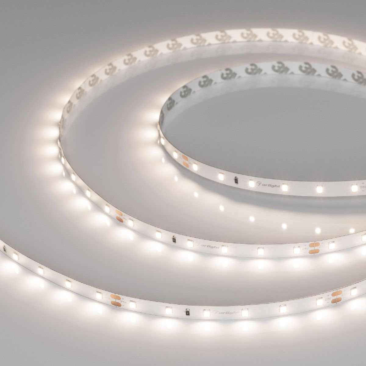 Светодиодная лента Arlight UL-A60-8mm 24V Day4000 (7.2 W/m, IP20, 5m) 044054