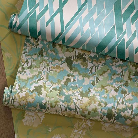 Обои Harlequin 113133 Fleur de Joie Chalk/Clover/Honey