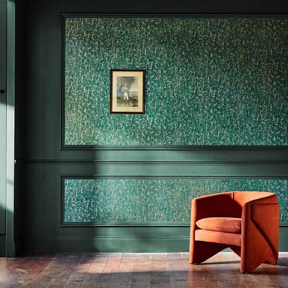 Обои Zoffany 312993 Moresque Glaze Huntsmans green