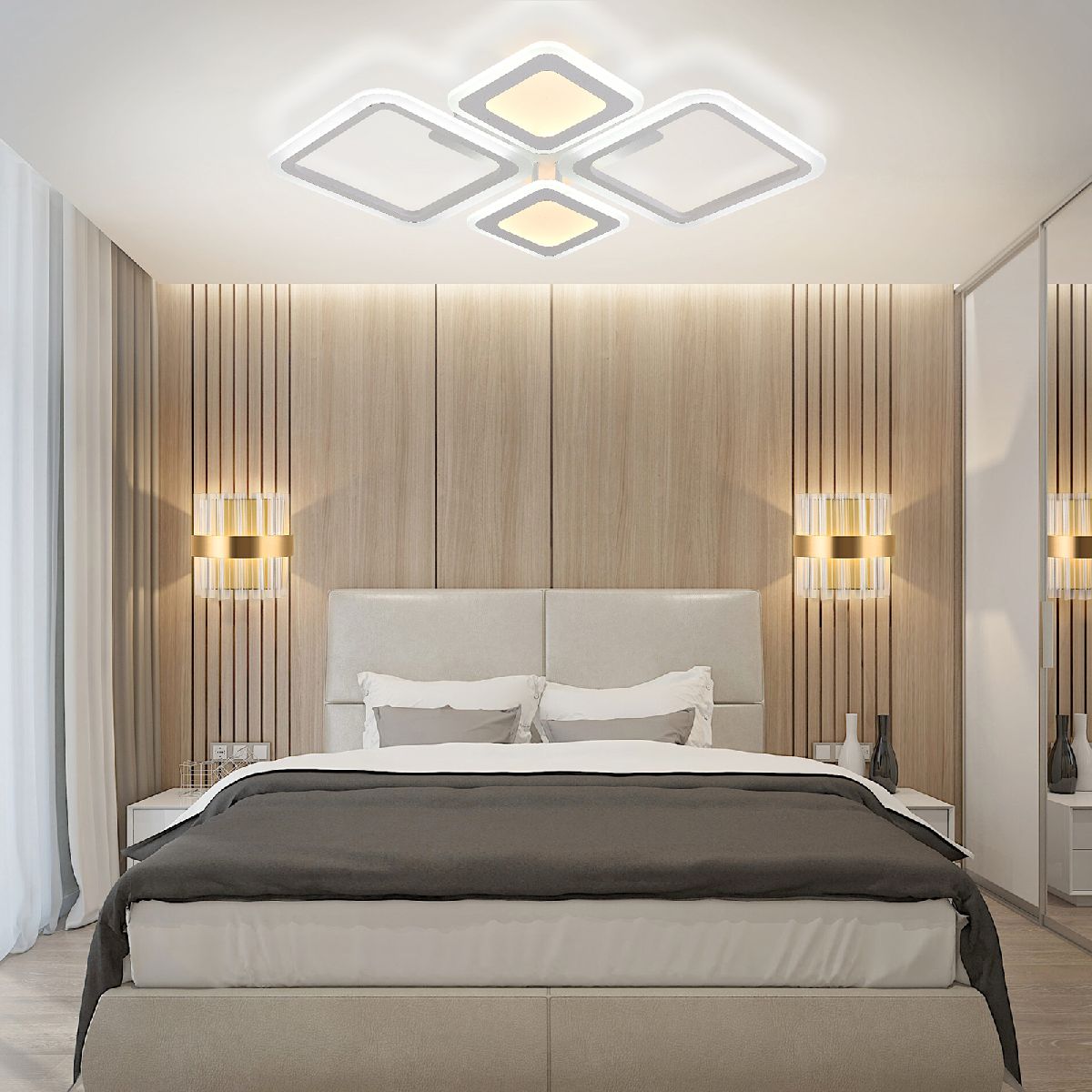 Потолочная люстра Natali Kovaltseva Mujus LED LAMPS 81189