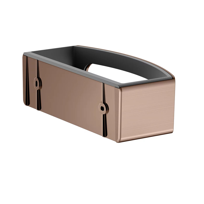 Keuco Elegance Полочка для душа, подвесная, цвет: brushed red gold/anthracite