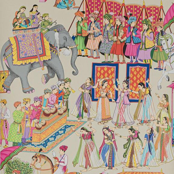 Обои Manuel Canovas 03107-01 Kalinda Rose Persan
