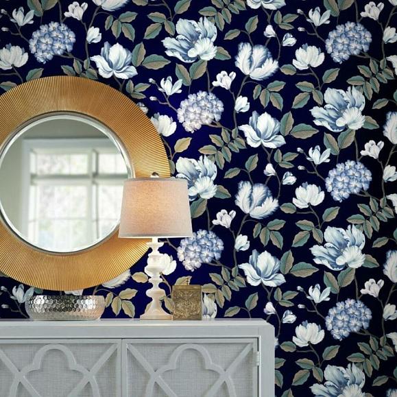 Обои York GR5902 Morning Garden Navy