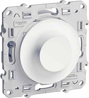 Светорегулятор поворотно-нажимной Schneider Electric Odace S52R511