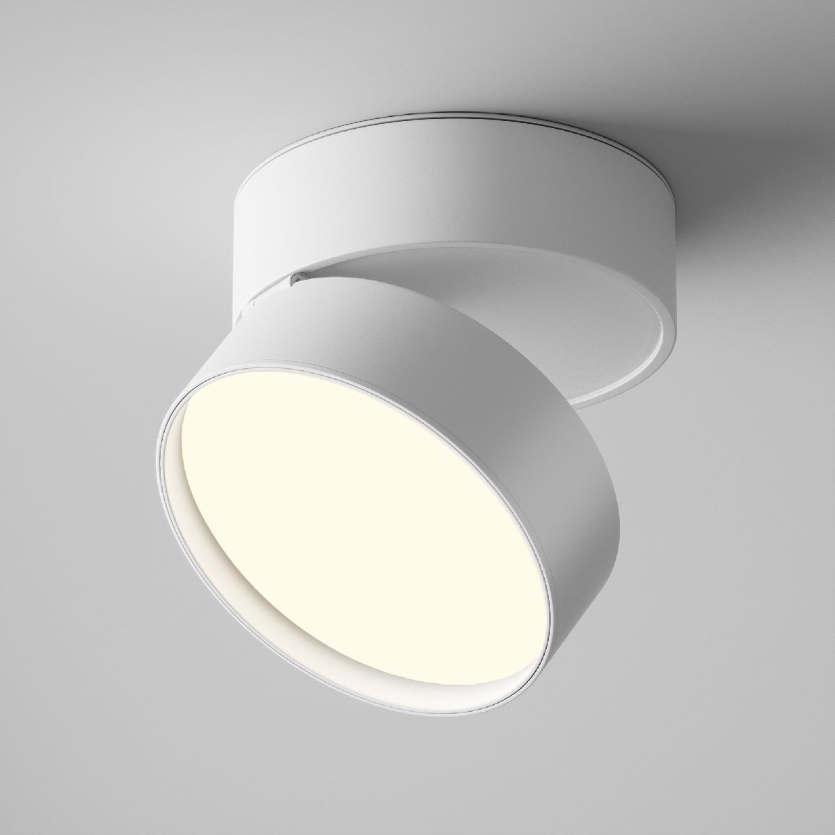 Накладной спот Maytoni Onda C024CL-18W4K-W-1