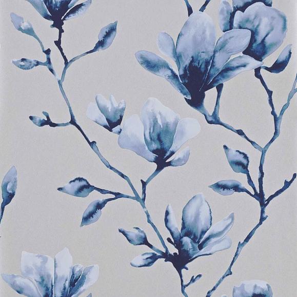 Обои Harlequin HMOW110881 Indigo Lotus Wide Width