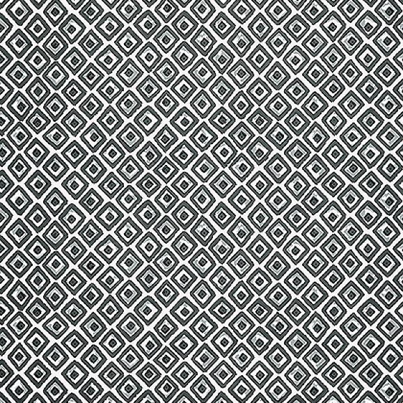 Обои Thibaut T10661 Indian Diamond Black