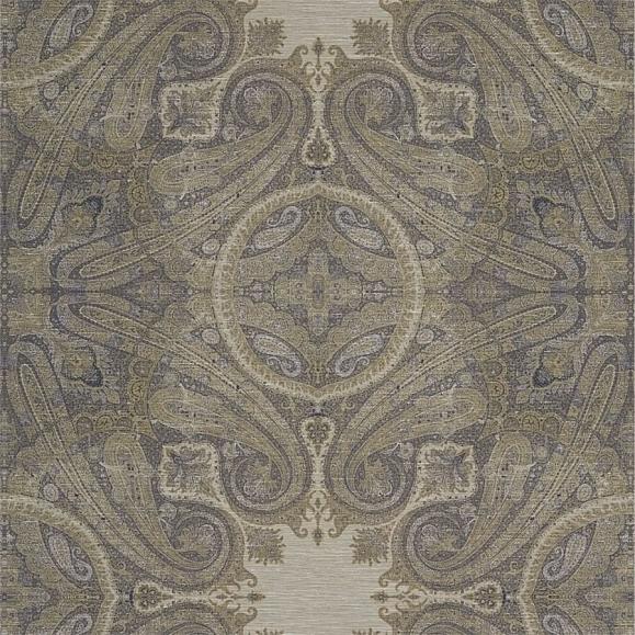 Обои Zoffany 312645 Elswick Paisley Blue Umber