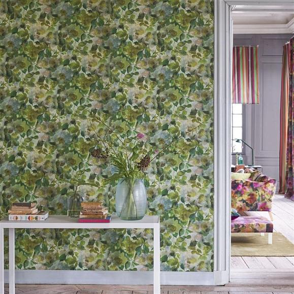 Обои Designers guild PDG1062/05 Surimono Moss
