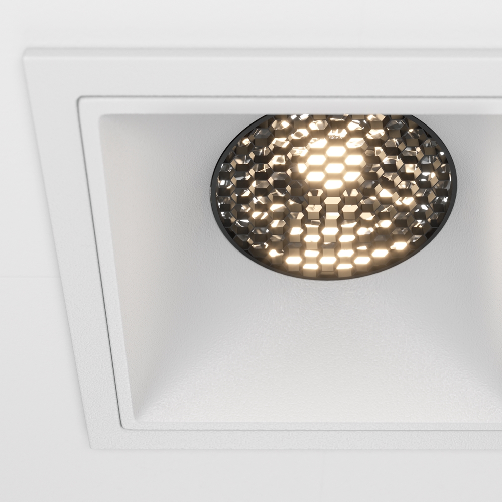Встраиваемый светильник Maytoni Technical Alfa LED DL043-01-15W3K-SQ-W