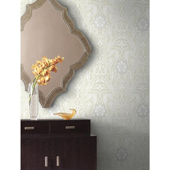 Обои York DM4993 Gatsby Damask Beige