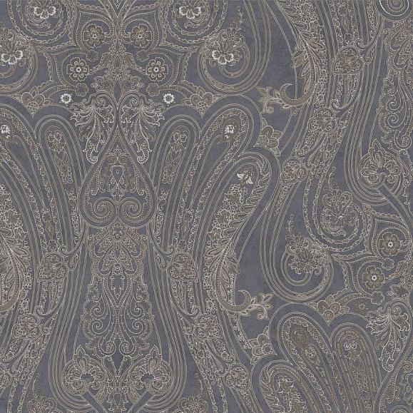 Обои Astratonova ² I-PMF102-S Paisley Motif1 Deep Blue02
