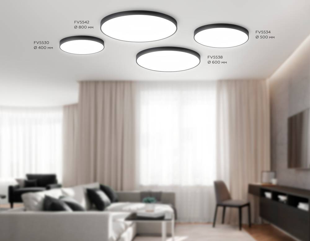Потолочный светильник Ambrella Light Orbital Air Alum FV5542