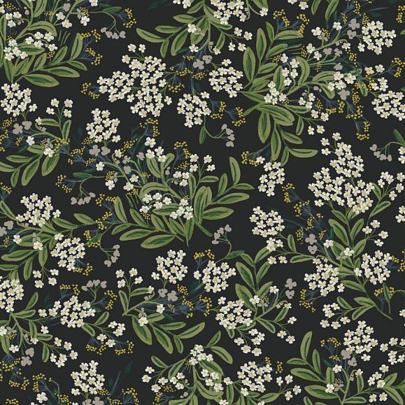 Обои York RP7384 Cornflowwer Black