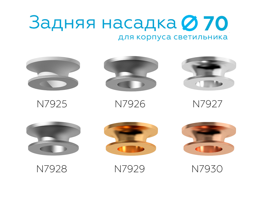 Насадка задняя накладная Ambrella Light DIY Spot N7926