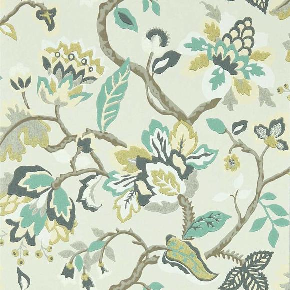 Обои Sanderson 217045 Amanpuri Grey Mist