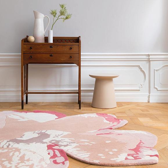 Ковер Ted Baker 162302 (D150) Shaped Magnolia Light Pink 150 x 150 см