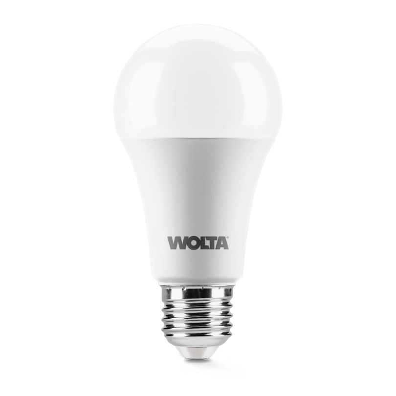 Светодиодная лампа WOLTA 15Вт 3000К E27 груша матовая 25Y60BL15E27