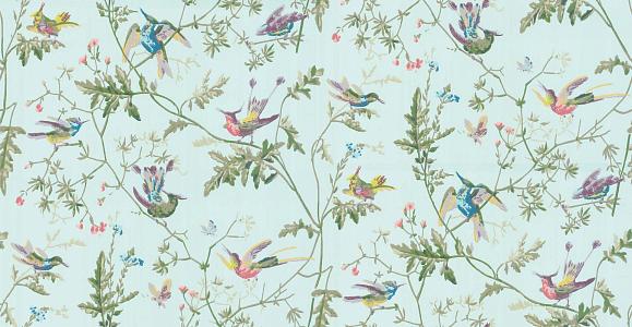 Обои Cole & Son 100/14069 Hummingbirds