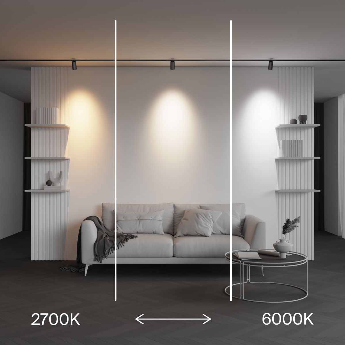 Трековый магнитный светильник Maytoni Technical Focus Led Exility X TR243-4-12WTW-DSZ-B