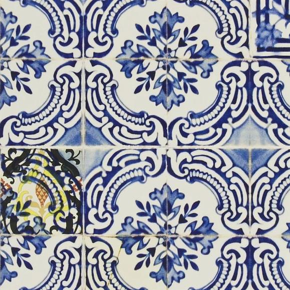Панно Christian Lacroix PCL015/01 Patio Cobalt