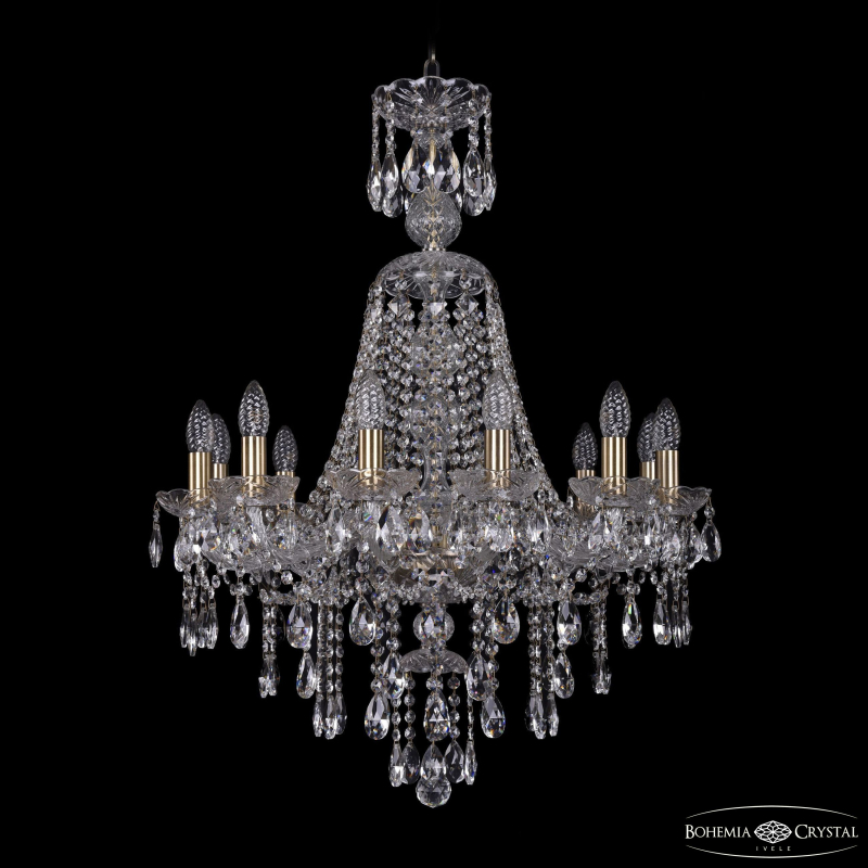Подвесная люстра Bohemia Ivele Crystal 1415/12/220/XL-86 Pa