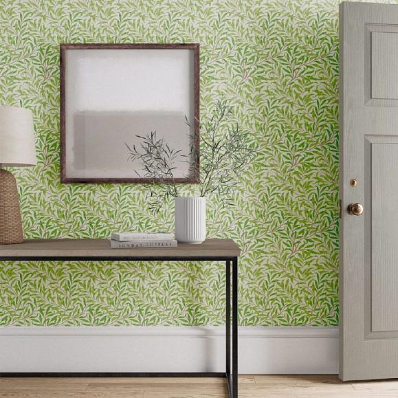 Обои Morris 217081 Willow Boughs Leaf Green