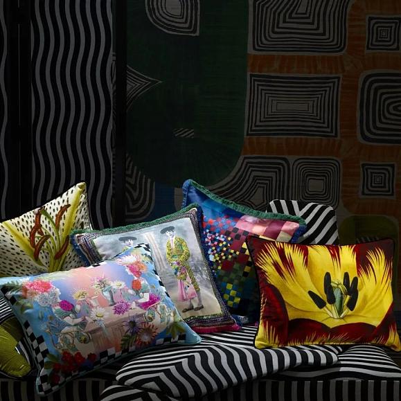 Подушка CCCL0663, Color Games, Mosaique, Christian Lacroix 50 x 50см