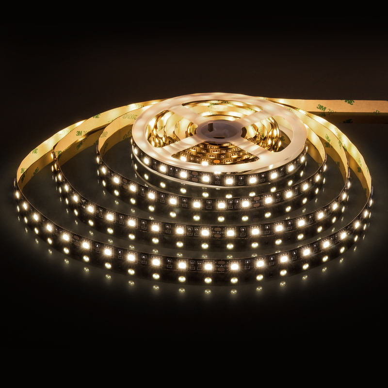 Светодиодная лента Elektrostandard 24V 14,4W 60Led 5050 IP20 дневной белый, Black, 5м 4690389172182 a053683