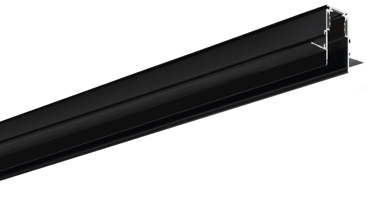 Шинопровод магнитный встраиваемый iLedex Vision 4822-65/48-2000-BK