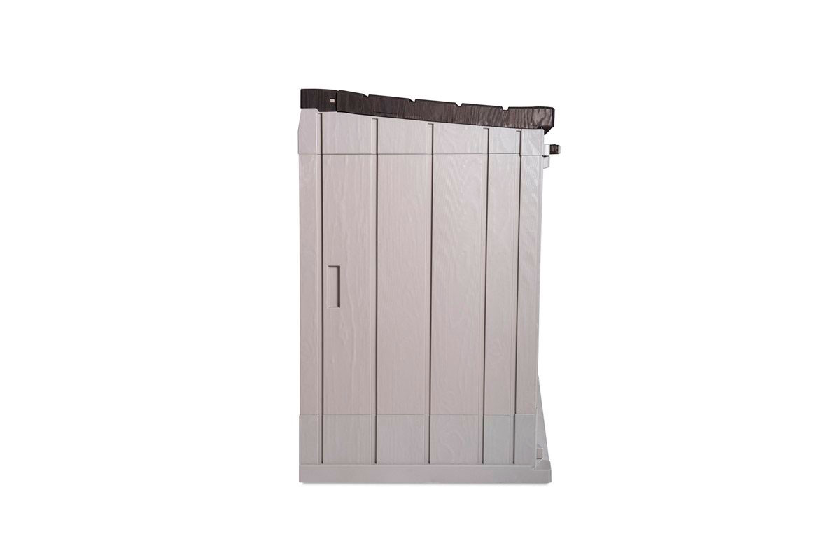 Ящик пластиковый TOOMAX Wood Style 842л СЕРЫЙ/КОРИЧНЕВЫЙ