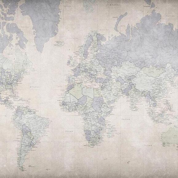 Панно Factura World Map 5 V World Map