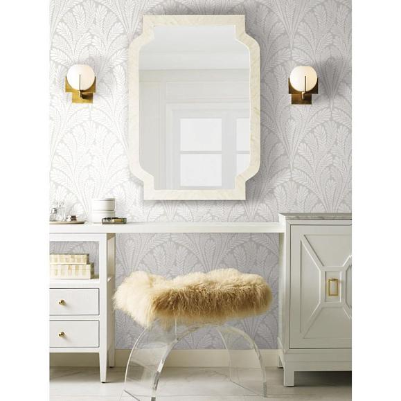 Обои York BW3952 Shell Damask Neutral/Pearl