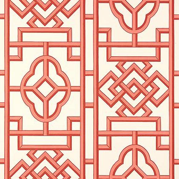 Обои Thibaut T13316 Gateway Coral